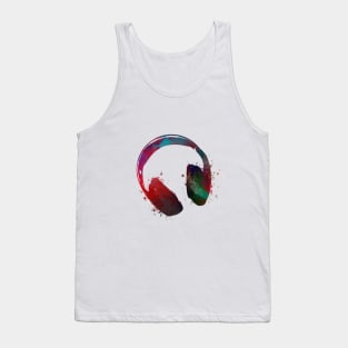 music headphones #headphones #music Tank Top